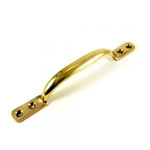 Gold Brass D Pull Handle