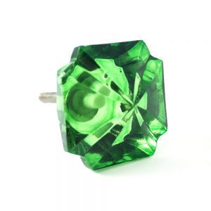 Emerald Green Gemstone Knob Main