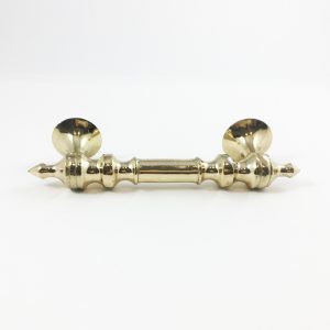 Polished brass decorative handle 2