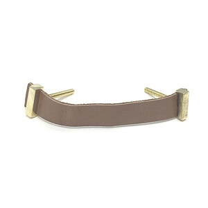 tan faux leather handle 2