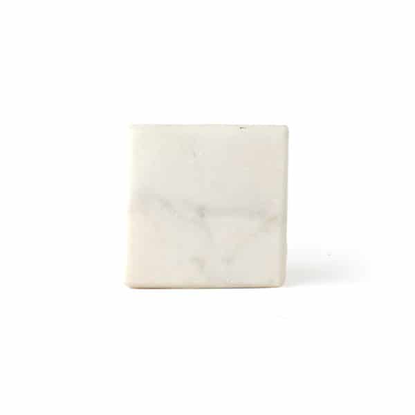 square white marble knob 5