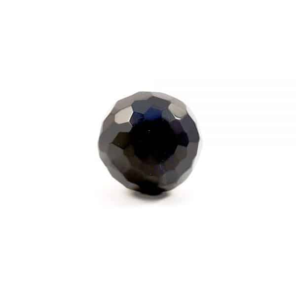 black geo glass knob 4