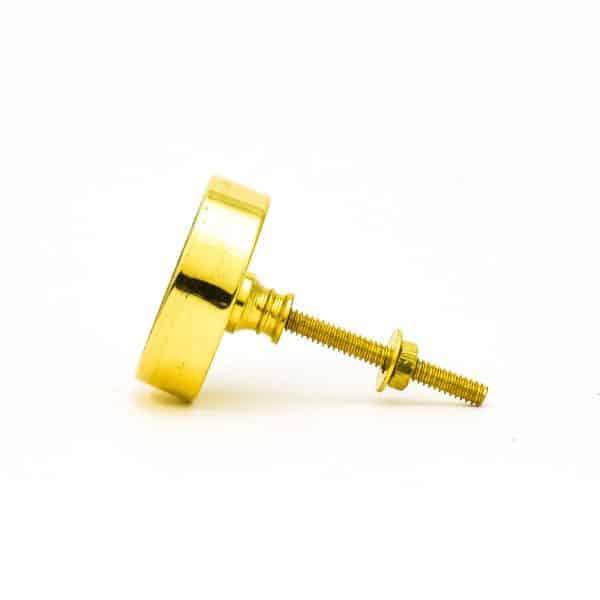 9358184001063 Sandstone Brass Knob 3