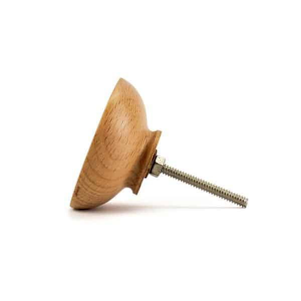 Bohemian Feathers Wooden Knob 7 Bohemian Fe