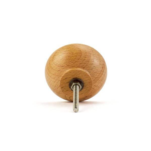 Bohemian Feathers Wooden Knob 8 Bohemian Fe