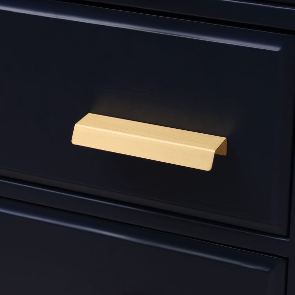 Brushed Brass handle 1