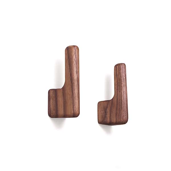 Walnut wall hook 1