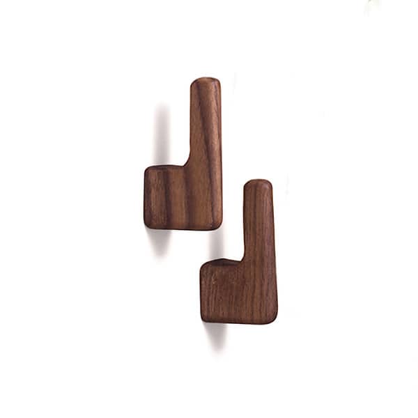 Walnut wall hook 6