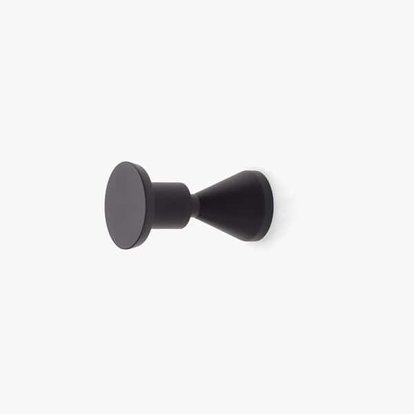 Edam matte black wall hook 3