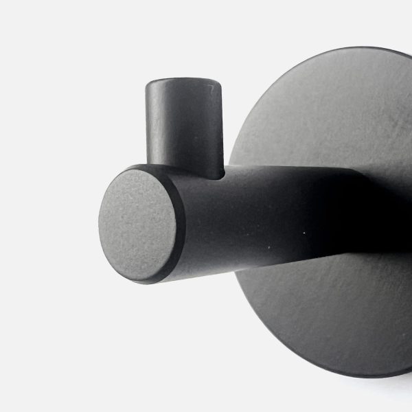 Izki Matte Black Wall Hook 6