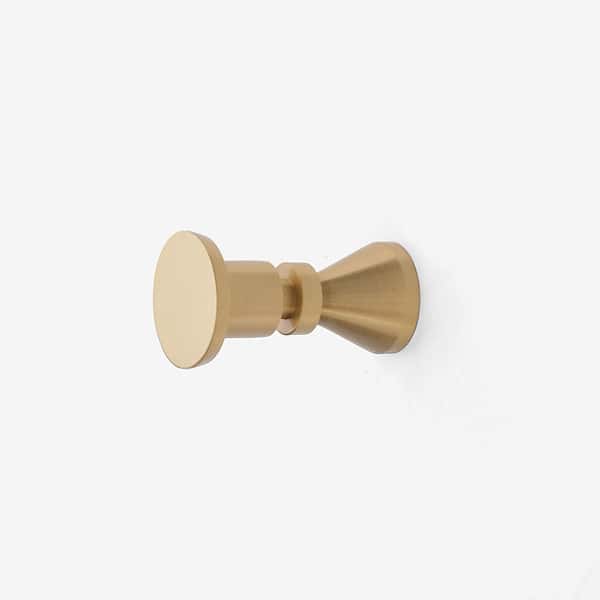 Zemun brushed brass wall hook 1