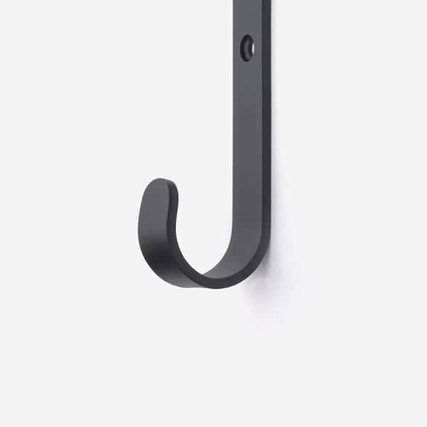 matte black wall hook 2