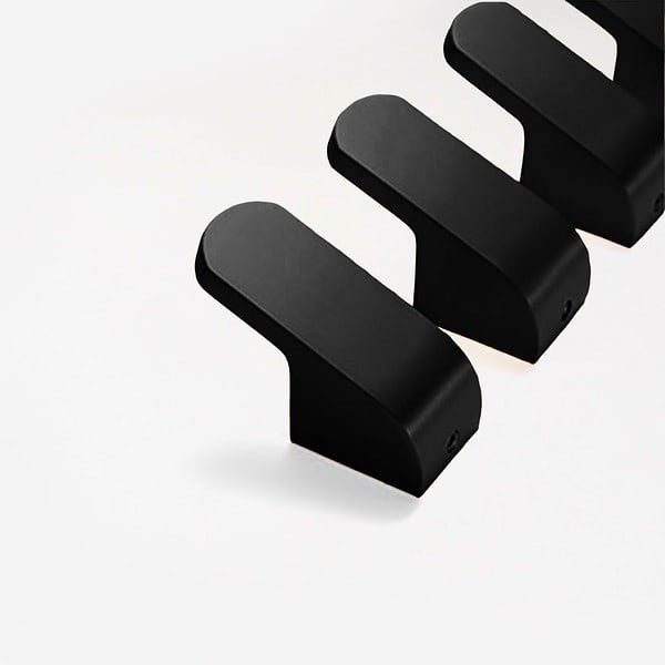 Delos Wall Hook Matte Black 4