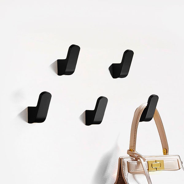 Delos Wall Hook Matte Black 5