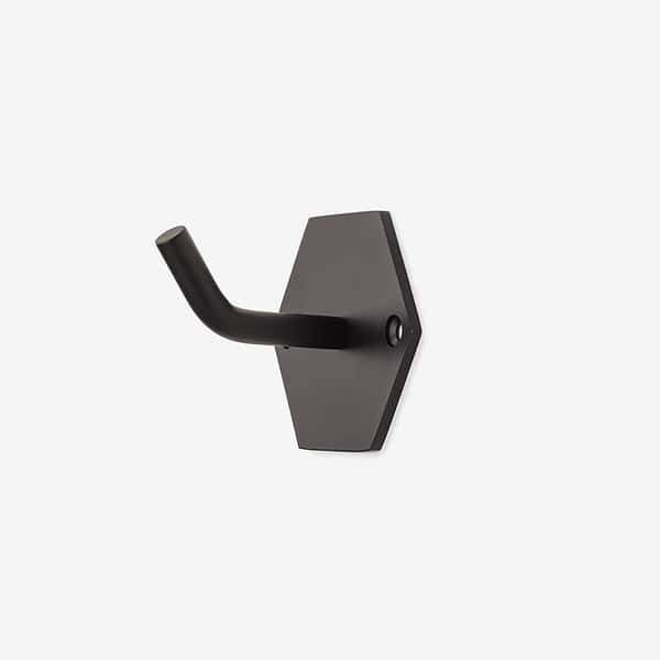 Hex Matte Black Wall hook 3