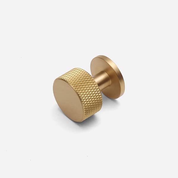 Brushed Brass knob 3