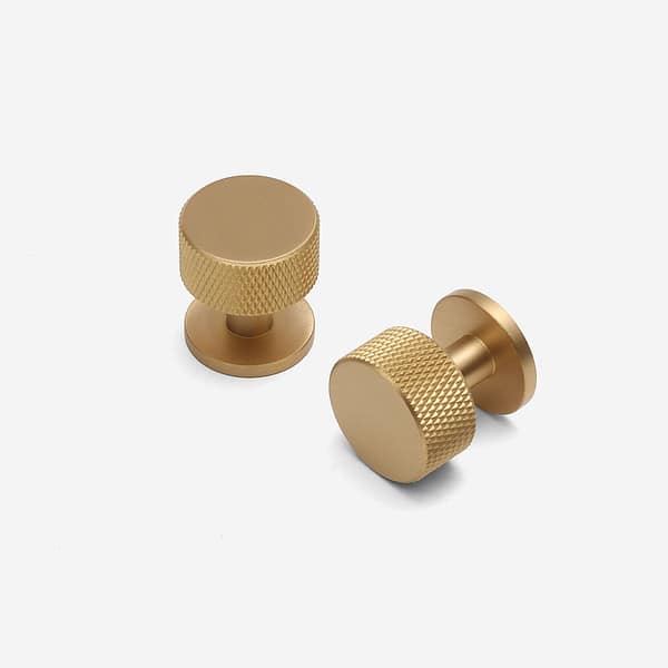 Brushed Brass knob 4