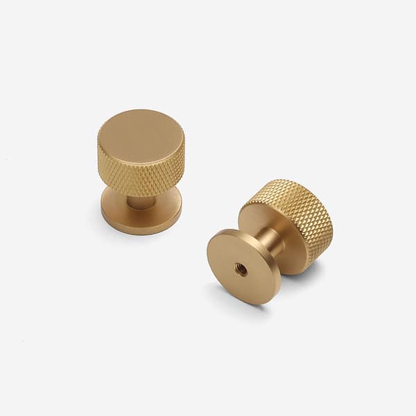 Brushed Brass knob 5