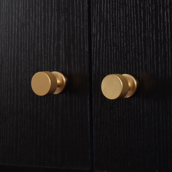 Brushed Brass knob 6