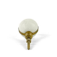 white marble banded ball 16